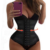 Womens Underbust Corset Body Shaper Tummy Waist Trainer Cincher