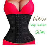 Womens Underbust Corset Body Shaper Tummy Waist Trainer Cincher