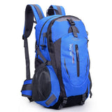 Nylon Black Backpack Waterproof Men's