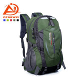 Nylon Black Backpack Waterproof Men's