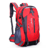 Nylon Black Backpack Waterproof Men's