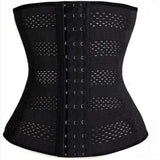 Womens Underbust Corset Body Shaper Tummy Waist Trainer Cincher