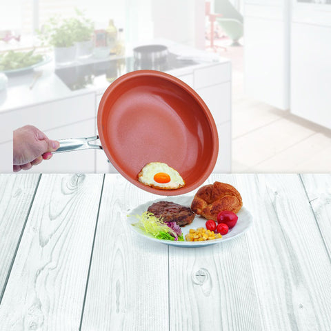 Non-stick Copper Frying Pan with Ceramic Coating