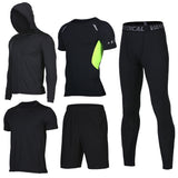 Winter Outdoor Quick Dry Running Sets Men