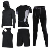 Winter Outdoor Quick Dry Running Sets Men