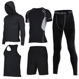 Winter Outdoor Quick Dry Running Sets Men