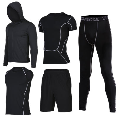 Winter Outdoor Quick Dry Running Sets Men