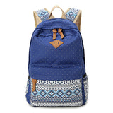 Canvas Printing Backpack Women School for Teenage Girls