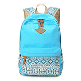 Canvas Printing Backpack Women School for Teenage Girls