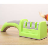 Knife Sharpener  Professional 3 Stages  Non-Slip Silicone Rubber