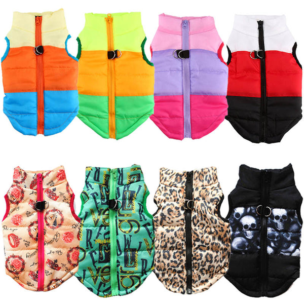 Coat Jacket For Small Dog Windproof Winter Pet Dog Coat