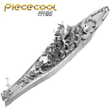 Nagato Class Battleship 3D Metal Puzzle Assembly Model Puzzle Creative Toys DIY