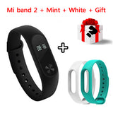 Original Xiaomi Mi Band 2 Smart Bracelet Heart Rate Monitor Xiaomi band 2 Smart Wristband mi band 2 With OLED Screen in Stock