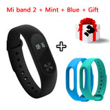 Original Xiaomi Mi Band 2 Smart Bracelet Heart Rate Monitor Xiaomi band 2 Smart Wristband mi band 2 With OLED Screen in Stock